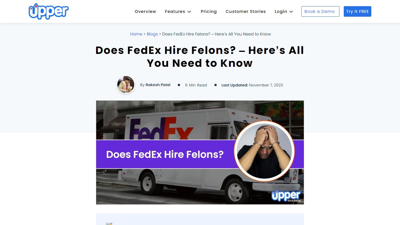 Does FedEx Hire Felons (Get Hired at FedEx with a Record in 2023)